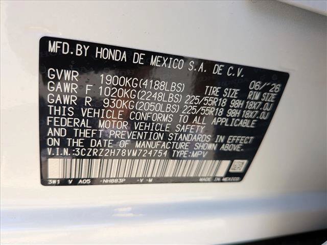 New 2027 Honda HR-V EX-L image 18
