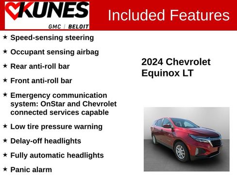 Used 2024 Chevrolet Equinox LT w/ LPO, Floor Liner Package FWD image 3