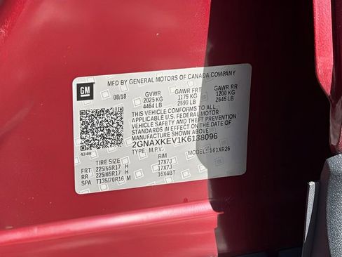 Used 2019 Chevrolet Equinox LT w/ Sun & Navigation Package image 30