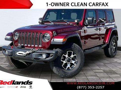 Used 2021 Jeep Wrangler Unlimited Rubicon AWD/4WD image 1