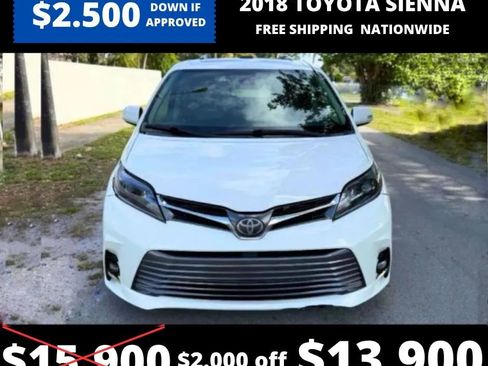 Used 2018 Toyota Sienna Limited FWD image 2