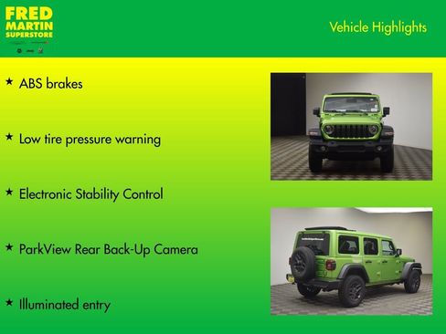 New 2026 Jeep Wrangler Unlimited Sport AWD/4WD image 27