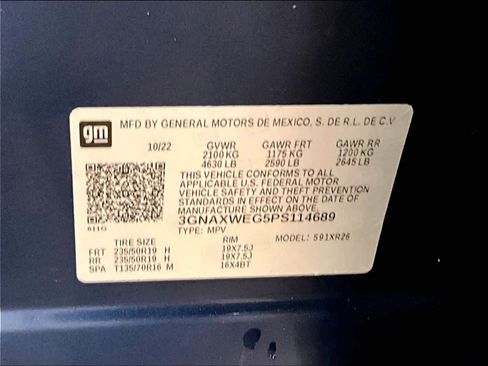 Certified 2023 Chevrolet Equinox RS image 35