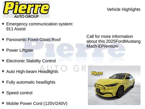 Certified 2025 Ford Mustang Mach-E Premium AWD/4WD image 15