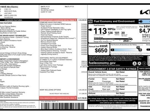 Used 2023 Kia Niro Wave w/ Wave Preserve Package FWD image 28