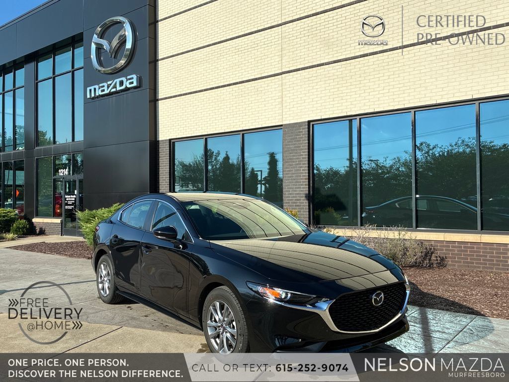 Certified 2025 MAZDA MAZDA3 s FWD image 1