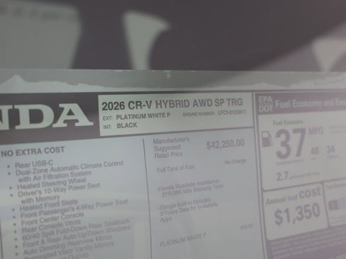 New 2026 Honda CR-V Sport Touring image 28