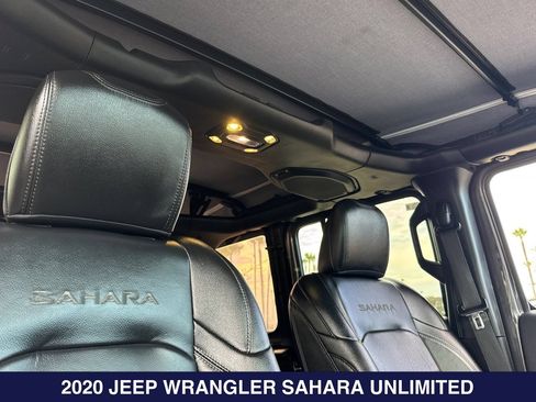 Used 2020 Jeep Wrangler Unlimited Sahara AWD/4WD image 18