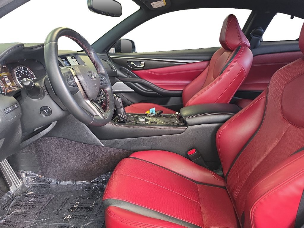 Used 2021 INFINITI Q60 Red Sport 400 w/ Carbon Fiber Package RWD image 9