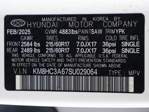 Used 2025 Hyundai Kona SEL FWD image 41