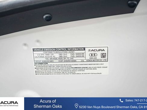 New 2025 Acura TLX SH-AWD w/ A-SPEC Pkg image 16