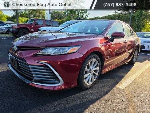 Used 2021 Toyota Camry LE FWD image 1