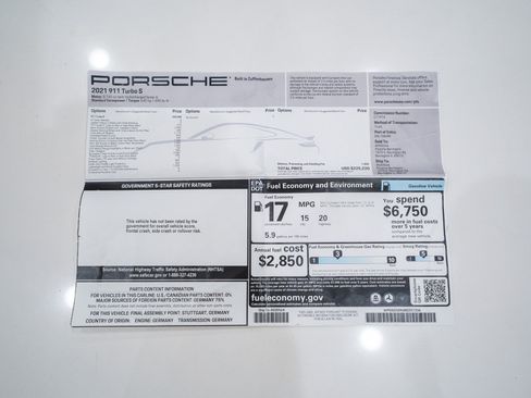 Used 2021 Porsche 911 Turbo S AWD/4WD image 51