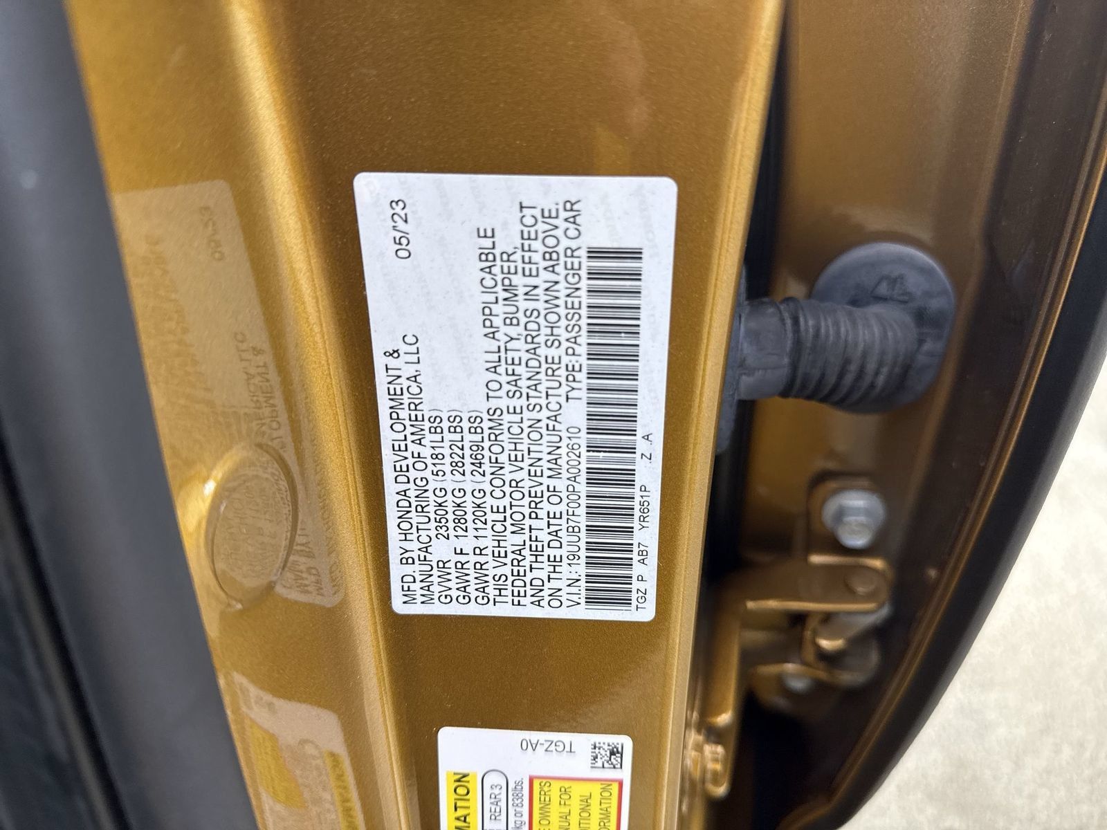 Certified 2023 Acura TLX Type S AWD/4WD image 38