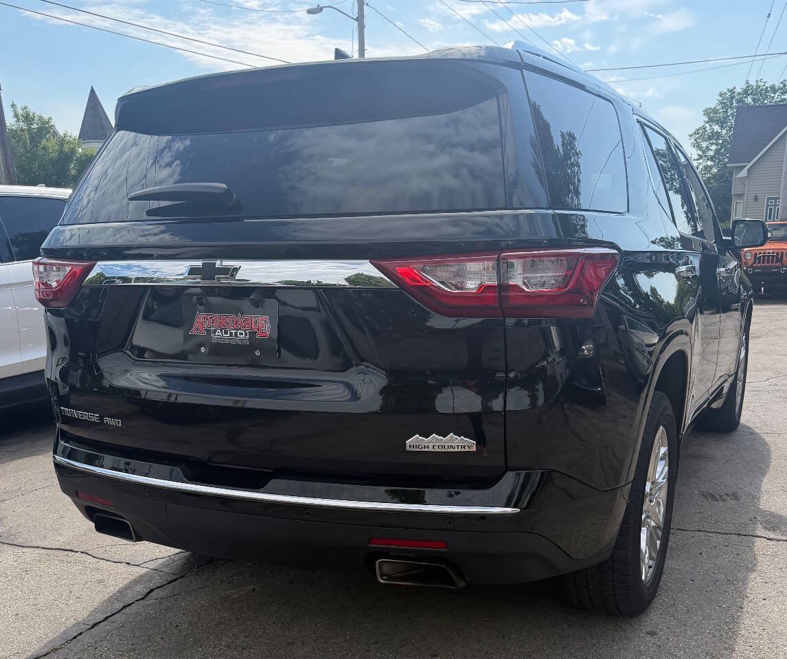 Used 2019 Chevrolet Traverse High Country w/ LPO, Floor Liner Package AWD/4WD image 13