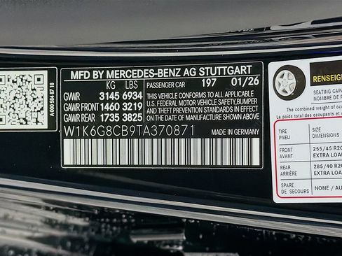 New 2026 Mercedes-Benz S 63 AMG S image 37