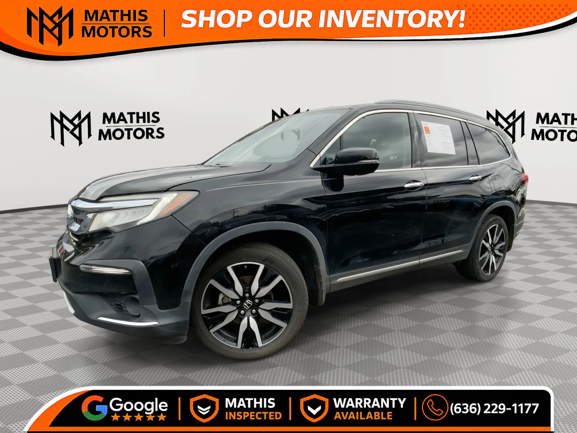 Used 2021 Honda Pilot Touring image 1