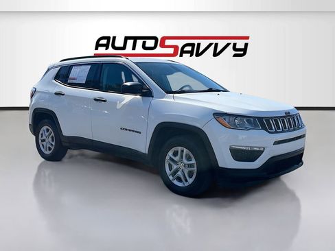 Used 2021 Jeep Compass Sport w/ Cold Weather Group FWD image 1