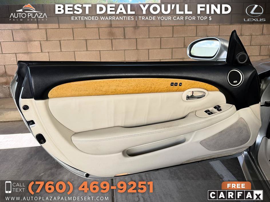 Used 2002 Lexus SC 430 Convertible RWD image 29