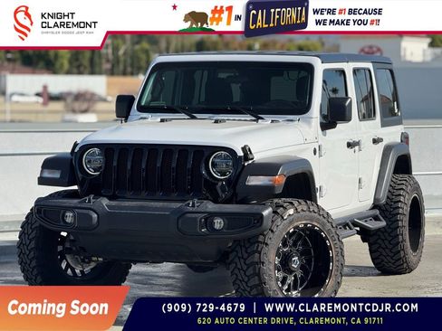 Used 2021 Jeep Wrangler Unlimited Sport image 1