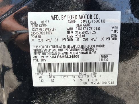 Used 2017 Lincoln MKX Reserve FWD image 38