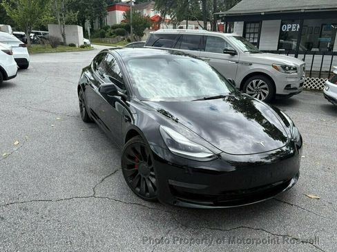 Used 2022 Tesla Model 3 Performance AWD/4WD image 2
