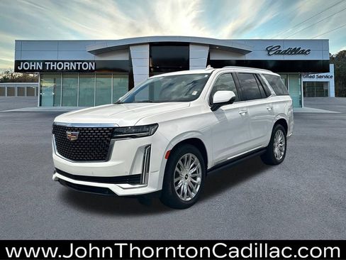 Used 2021 Cadillac Escalade Premium Luxury w/ Driver Assist Tech Package AWD/4WD image 1