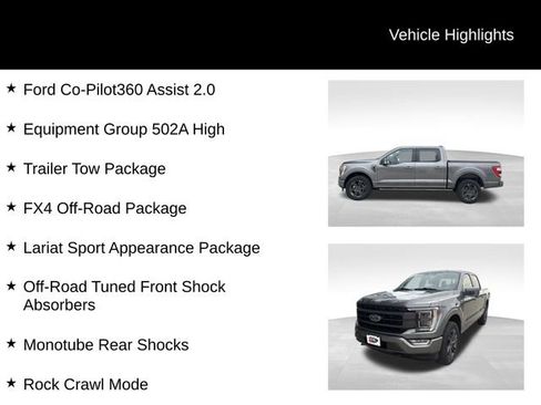 Used 2023 Ford F150 Lariat w/ Equipment Group 502A High AWD/4WD image 3