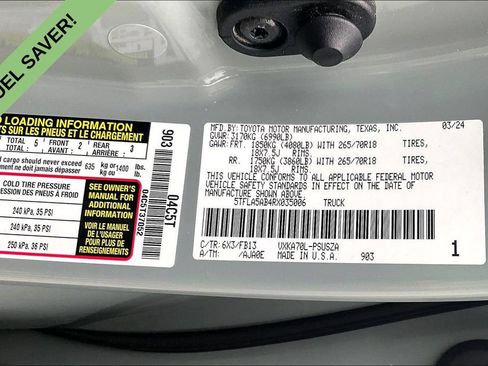 Used 2024 Toyota Tundra SR5 RWD image 31