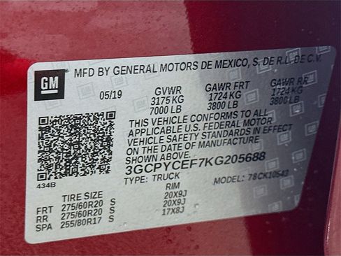 Used 2019 Chevrolet Silverado 1500 Custom Trail Boss w/ Custom Convenience Package image 35