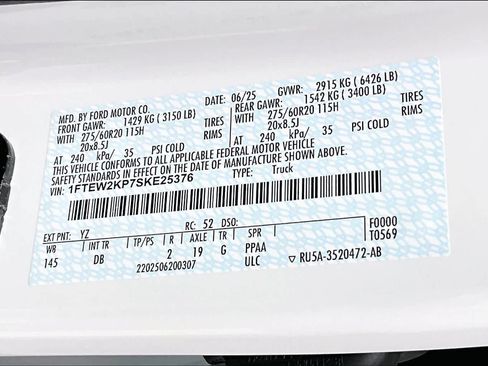 Used 2025 Ford F150 STX w/ Equipment Group 200A image 36