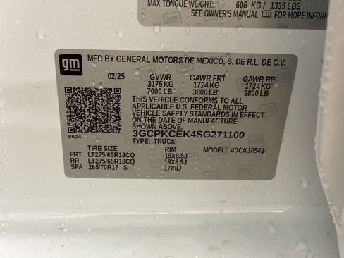 Used 2025 Chevrolet Silverado 1500 Custom Trail Boss image 27