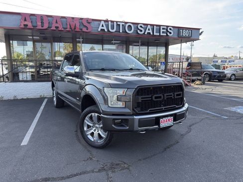 Used 2015 Ford F150 Platinum w/ Equipment Group 701A Luxury AWD/4WD image 1