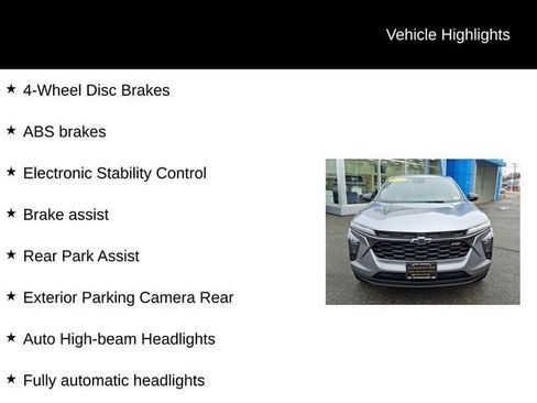 Used 2024 Chevrolet Trax RS w/ Driver Confidence Package image 16