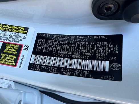 Used 2021 Toyota Camry XSE w/ Driver Assist Package image 40