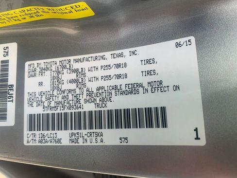 Used 2015 Toyota Tundra SR w/ Tow Package image 31