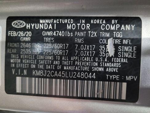Used 2020 Hyundai Tucson SE AWD/4WD image 33