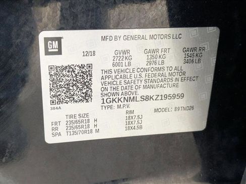 Used 2019 GMC Acadia SLT w/ LPO, Floor Liner Package image 25