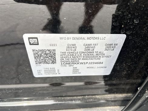 Used 2023 Chevrolet Traverse Premier w/ LPO, Floor Liner Package FWD image 33