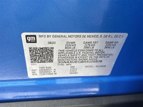Used 2024 Chevrolet Equinox LT w/ LPO, Floor Liner Package AWD/4WD image 32