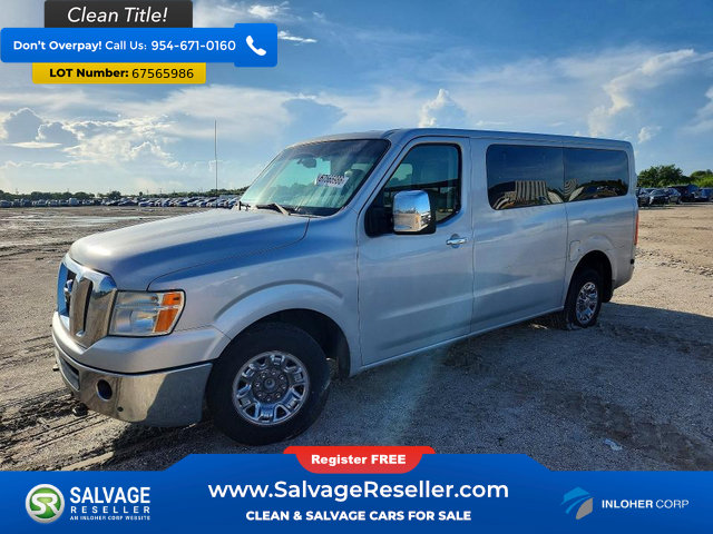 Used 2016 Nissan NV 3500 SL RWD image 1