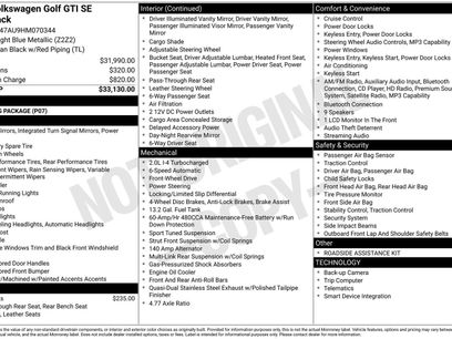 Used 2017 Volkswagen GTI SE