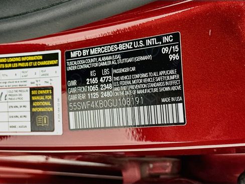 Used 2016 Mercedes-Benz C 300 4MATIC Sedan w/ Surround View Package image 33