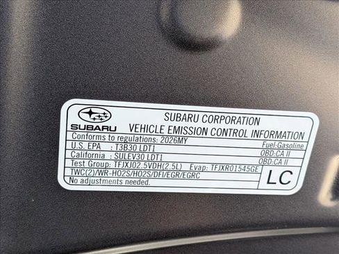 New 2026 Subaru Crosstrek 2.0i Premium AWD/4WD image 18