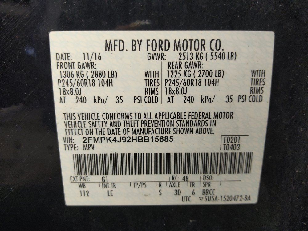 Used 2017 Ford Edge SEL w/ Equipment Group 201A AWD/4WD image 33