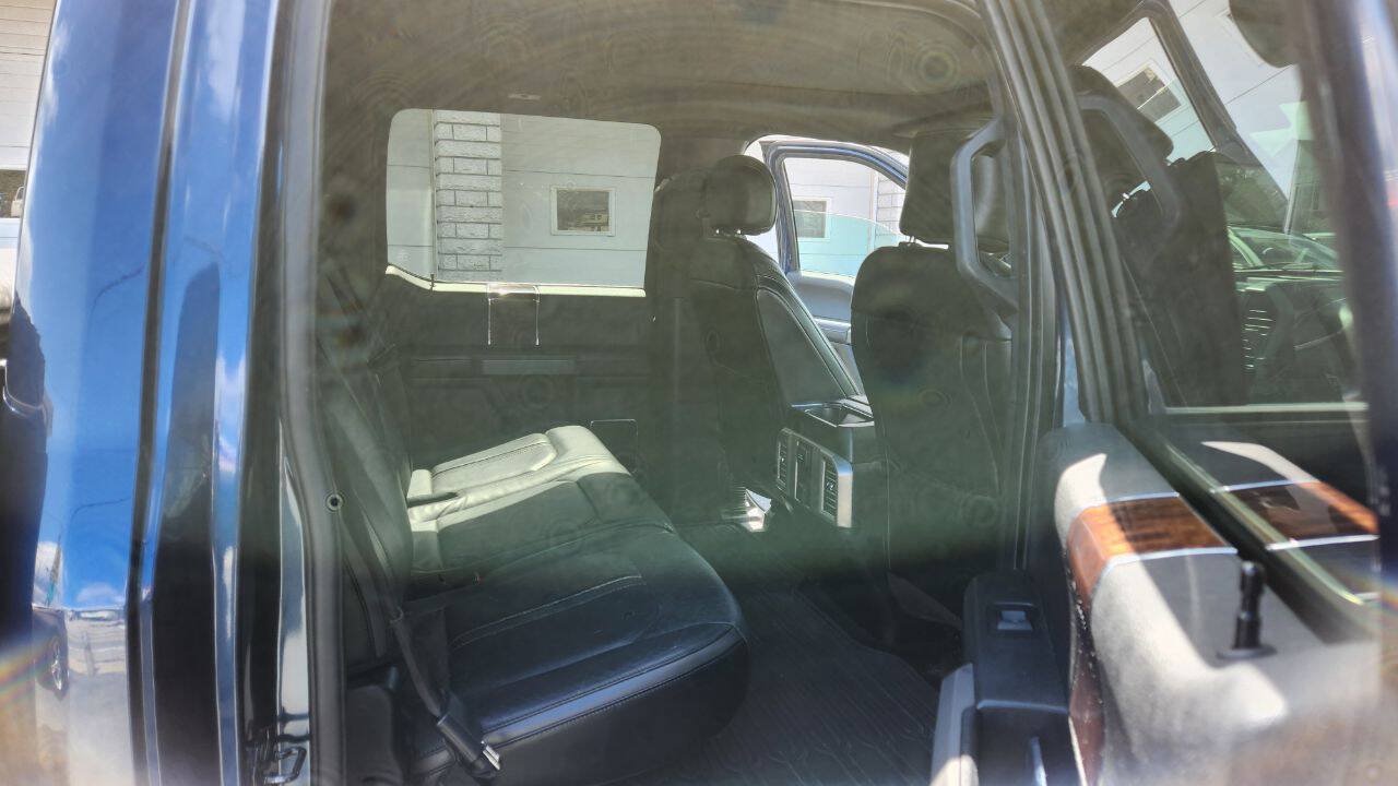 Used 2015 Ford F150 Platinum w/ Trailer Tow Package AWD/4WD image 19