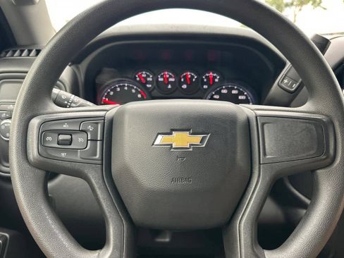 Used 2025 Chevrolet Silverado 1500 Custom w/ Turbomax Blackout Package RWD image 23