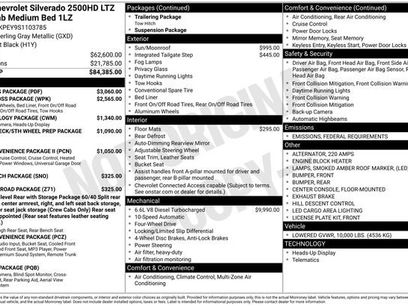 Certified 2025 Chevrolet Silverado 2500 LTZ w/ LTZ Plus Package