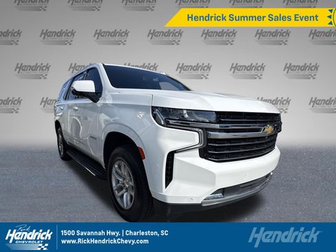 Used 2022 Chevrolet Tahoe LT w/ Luxury Package RWD image 1