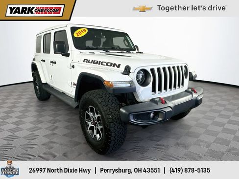 Used 2019 Jeep Wrangler Unlimited Rubicon AWD/4WD image 1